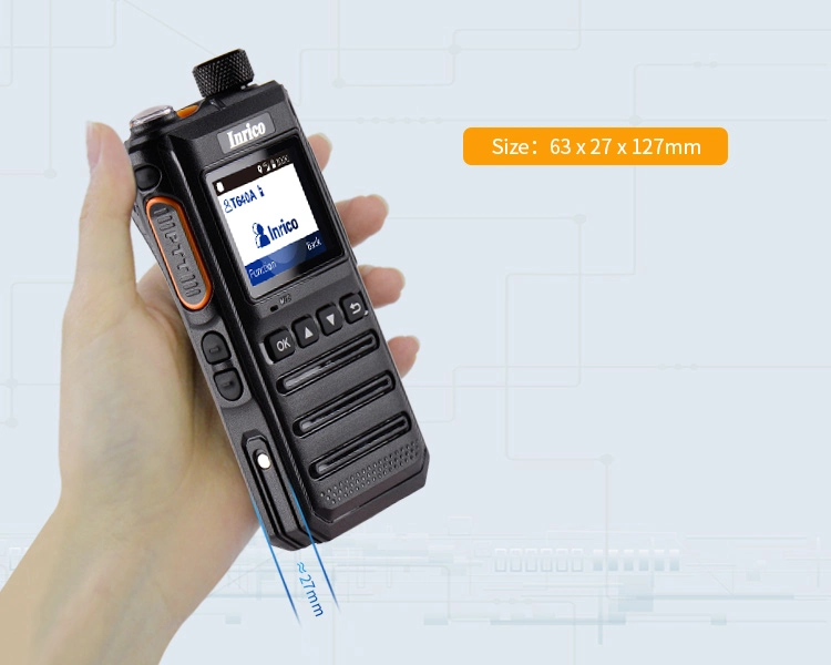 Inrico 4G Lte Poc Radio T640A Support WiFi and Blue-Tooth