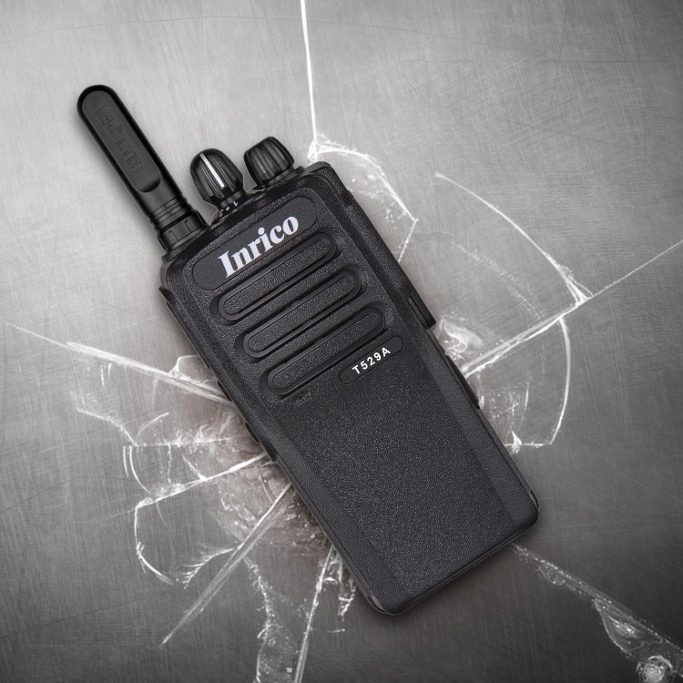 High Battery Capacity 4000mAh and Loud Audio Output Inrico T529A Poc Radio