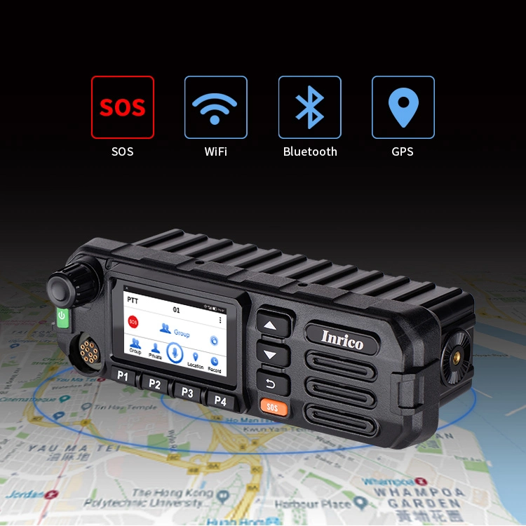 3G Inrico Car Poc Radio TM-8 Support WCDMA & GSM