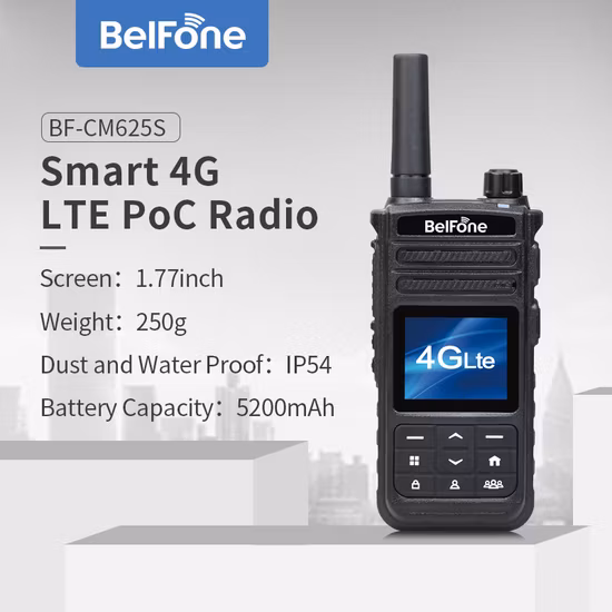 Bf-Cm625s 4G Poc Радио Ptt Беспроводная рация