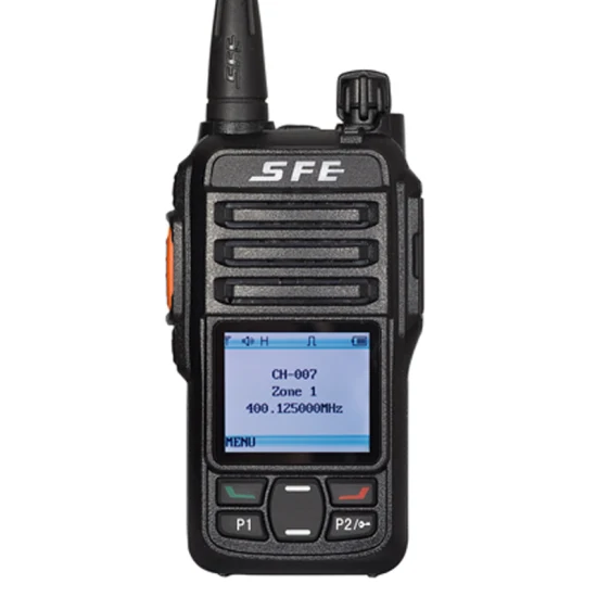 Walkie Talkie VHF Ручная беспроводная связь Двухстороннее радио Аналоговое радио Sfe SD210 5 Вт Большой диапазон разговоров 1024 канала