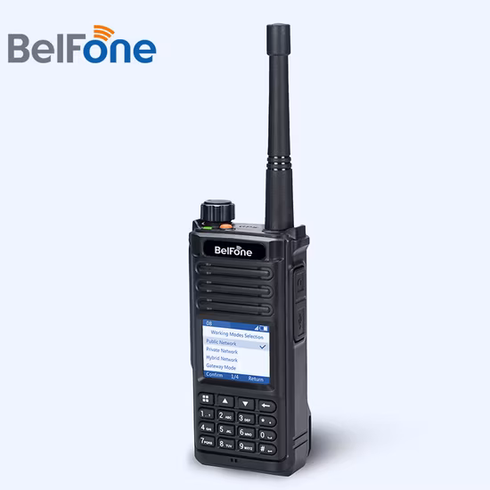 Многорежимная гибридная портативная радиостанция Belfone Poc+Dmr (BF-TP800)
