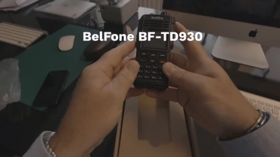 Belfone Td-930 Портативная шина 3 Радиостанция Псевдомагистраль IP68 Критическая связь Woki Toki